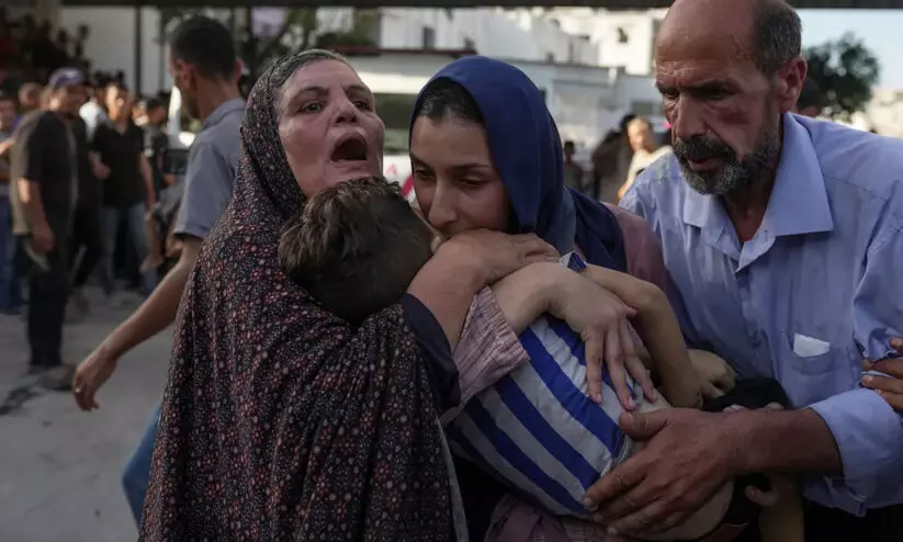 ദാഹജലം കാത്തിരുന്ന കുഞ്ഞുങ്ങളെ കൊന്നതിൽ വിചിത്ര വിശദീകരണവുമായി ഇസ്രായേൽ