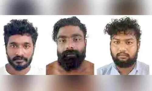 യുവാവിനെ ആറംഗ സംഘം തട്ടികൊണ്ടുപോയി മര്‍ദിച്ച ശേഷം തല മൊട്ടയടിച്ചു; മൂന്ന് പേര്‍ അറസ്റ്റില്‍