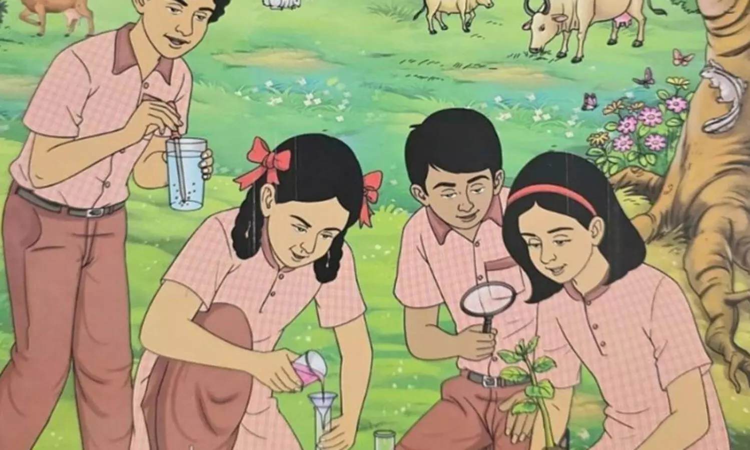 ആറ്റത്തെക്കുറിച്ച് ആദ്യ സൂചന നൽകിയത് കണാദൻ; ​പ്രാചീന സയൻസിന് പ്രാധാന്യം നൽകി എട്ടാം ക്ലാസിലെ സയൻസ് പുസ്തകം