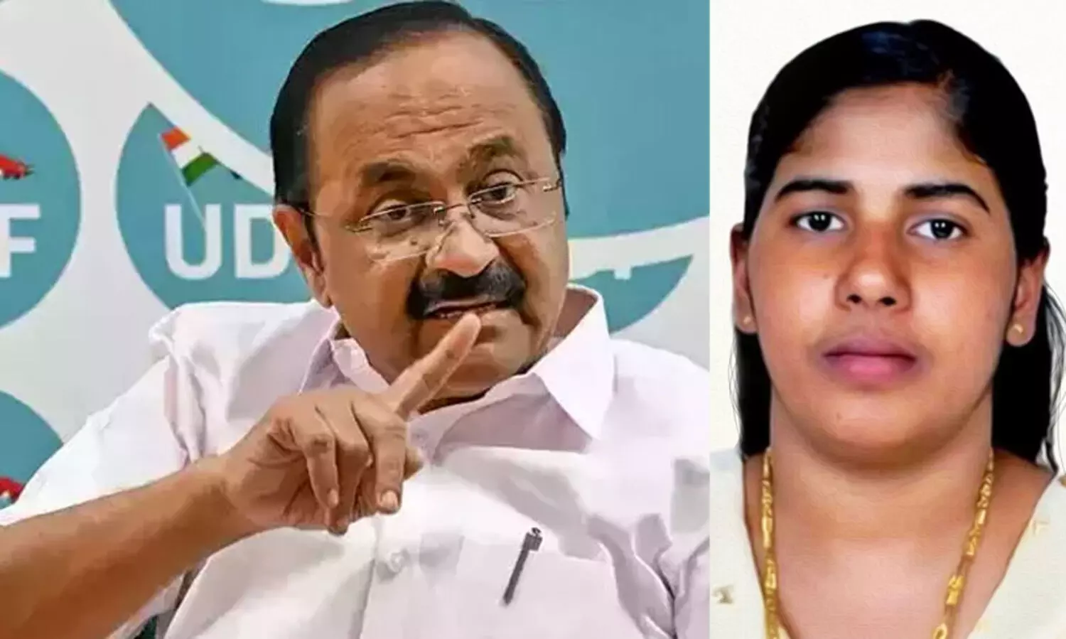 Nimisha Priya, VD Satheesan