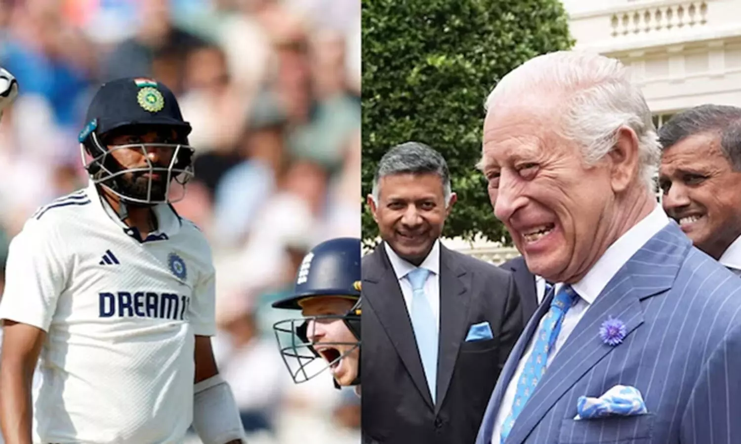 മുന്നാം ടെസ്റ്റിലെ മുഹമ്മദ് സിറാജിന്റെ പുറത്താകൽ വേദനിപ്പിച്ചുവെന്ന് ചാൾസ് രാജാവ്