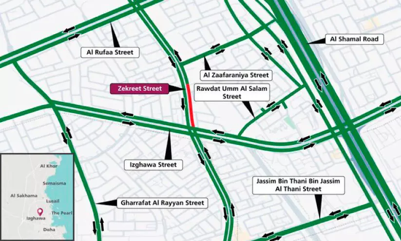 സെ​ക്രീ​ത് സ്ട്രീ​റ്റ് റോഡിൽ ഗതാഗത നിയന്ത്രണം