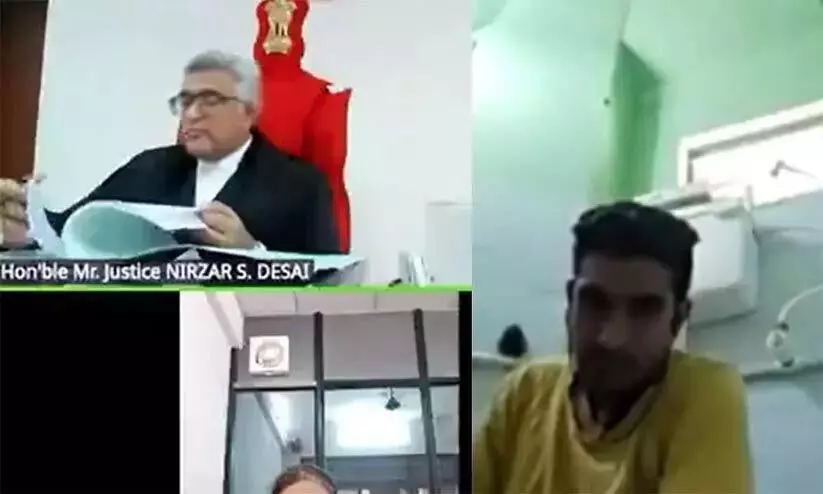 ശുചിമുറിയിലിരുന്ന് കോടതി നടപടികളിൽ പങ്കെടുത്തയാൾക്ക് ഒരു ലക്ഷം രൂപ പിഴ വിധിച്ച് ഗുജറാത്ത് ഹൈകോടതി