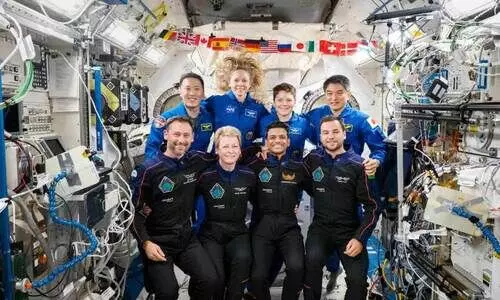 വെ​ൽ​ക്കം ബാ​ക്ക്; ശു​ഭാ​ൻ​ഷു ശു​ക്ല ഇ​ന്നെത്തും