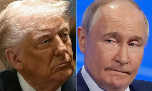 50 ദിവസത്തിനകം യുദ്ധം അവസാനിപ്പിച്ചില്ലെങ്കിൽ 100 ശതമാനം താരിഫ് ചുമത്തും -പുടിനെ ഭീഷണിപ്പെടുത്തി ട്രംപ്
