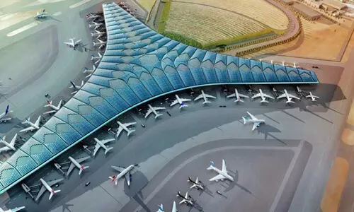 വി​മാ​ന​ത്താ​വ​ളം ടെ​ർ​മി​ന​ൽ-2 പൂ​ർ​ത്തീ​ക​ര​ണ ഘ​ട്ട​ത്തി​ൽ