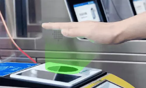 Hand scanned payment system