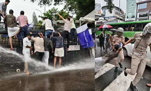 കീം: സർക്കാർ നടപടിക്കെതിരെ ഫ്രറ്റേണിറ്റി മാർച്ച്; ജലപീരങ്കി പ്രയോഗിച്ചു, അറസ്റ്റ്