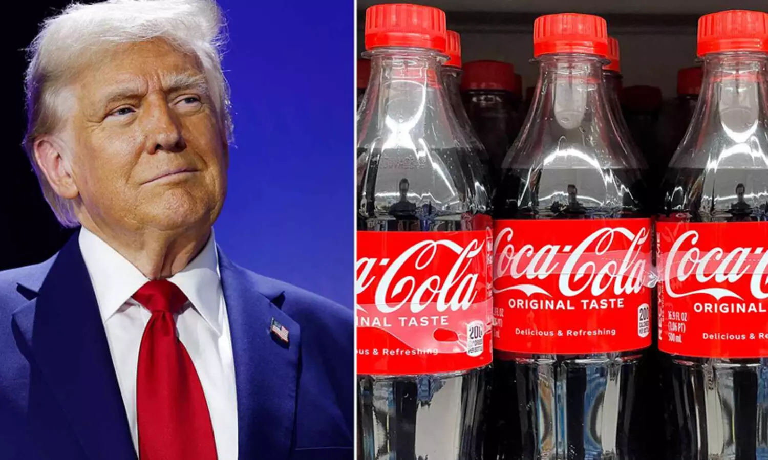 കൊക്കോ-കോള കൃത്രിമ മധുരത്തിന് പകരം കരിമ്പിൽ നിന്നുള്ള പഞ്ചസാര ഉപയോഗിക്കുമെന്ന് ട്രംപ്
