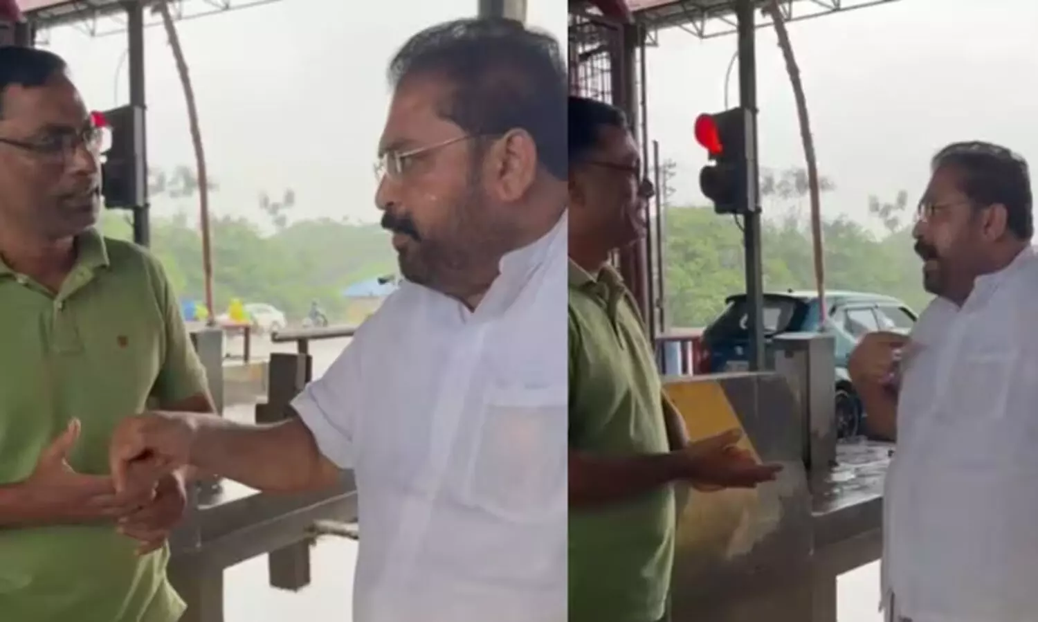 ഭാര്യാപിതാവിന്റെ സംസ്കാരചടങ്ങിന് സമയത്തിനെത്താനായില്ല; പാലിയേക്കര ടോൾ പ്ലാസയിൽ പ്രതിഷേധിച്ച് വ്യവസായി