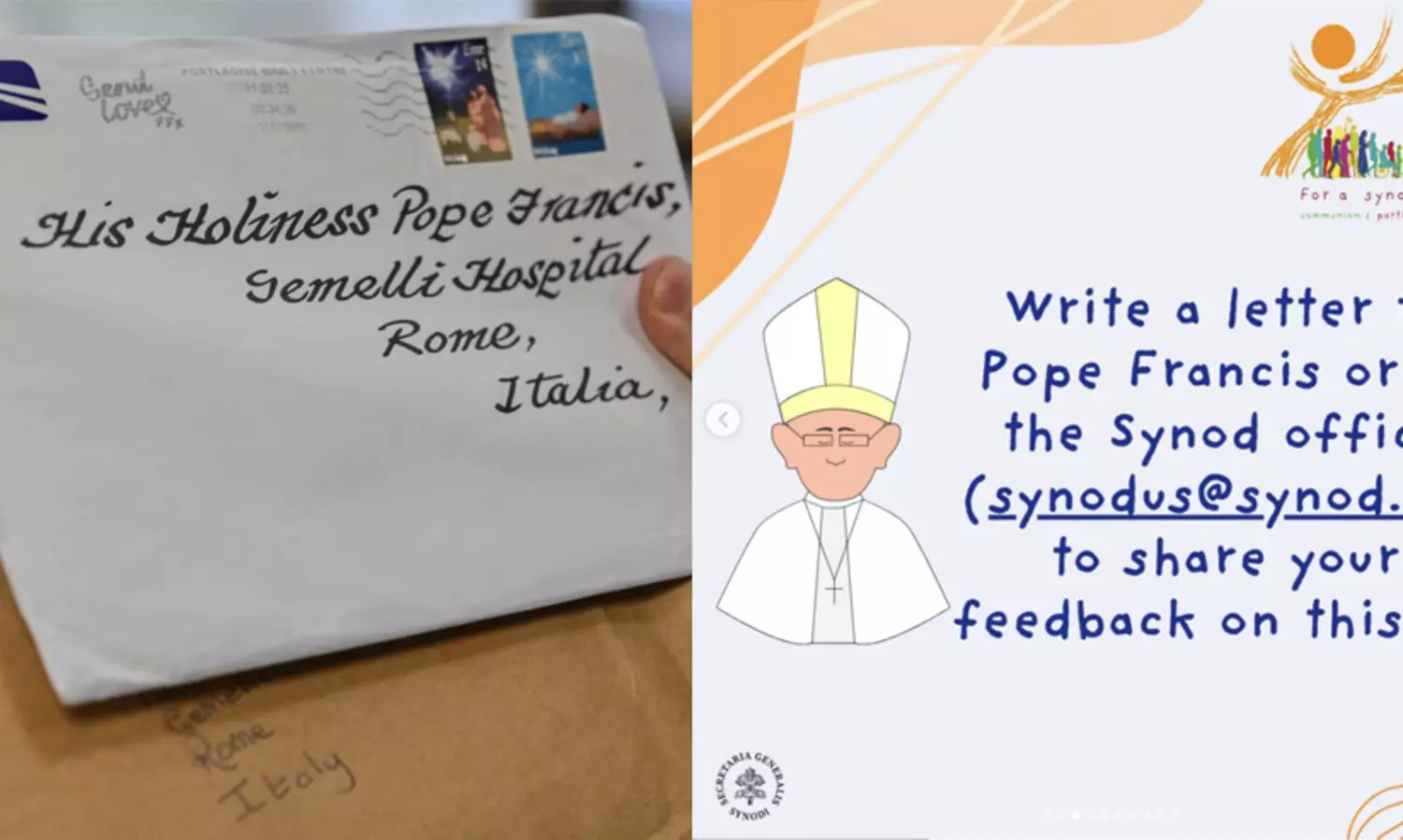 വത്തിക്കാനിൽ പോപ്പിന് ഒരുദിവസമെത്തുന്ന കത്തുകൾ എത്രയെന്നോ? നൂറു കിലോ!