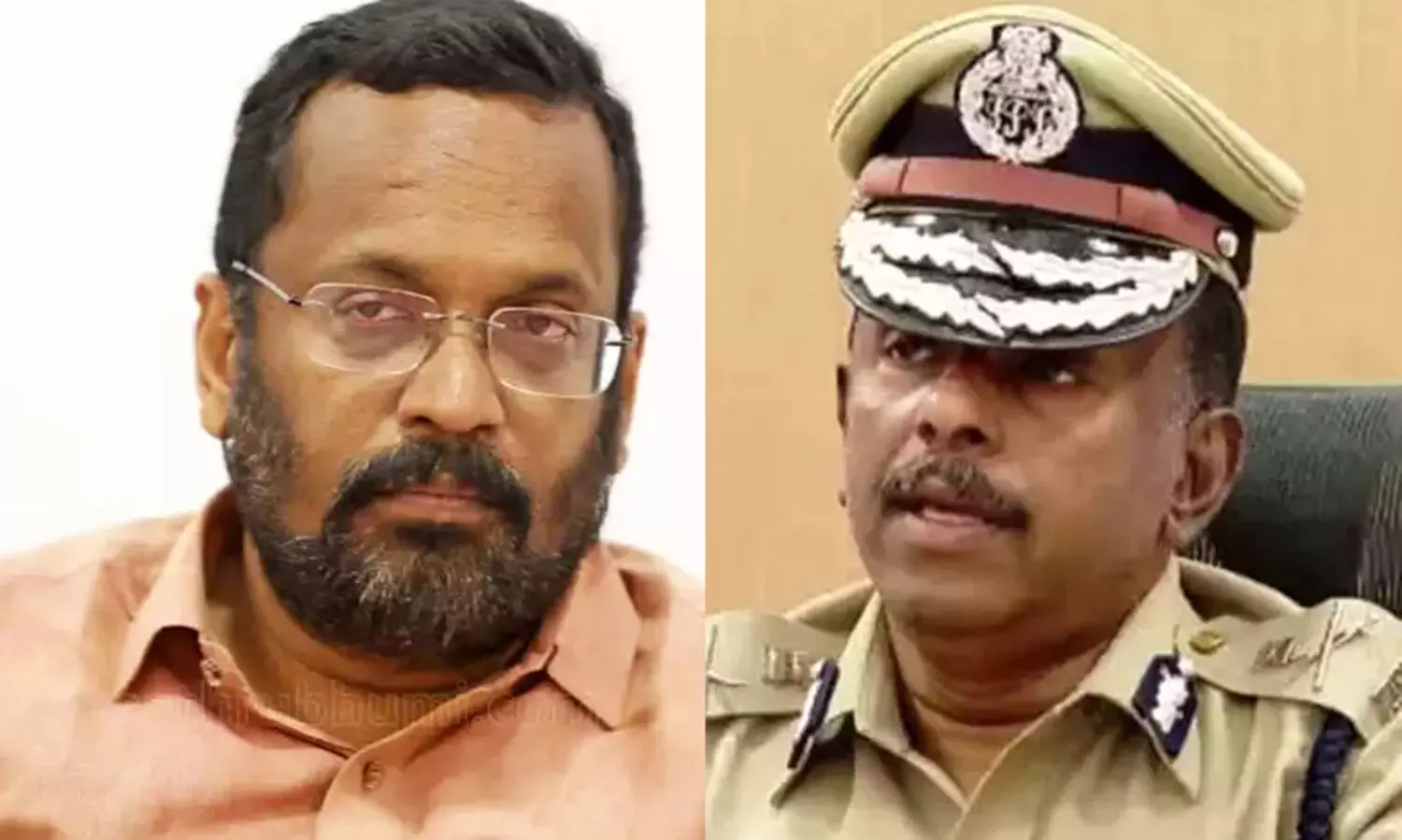 K. Rajan, ADGP Ajit kumar