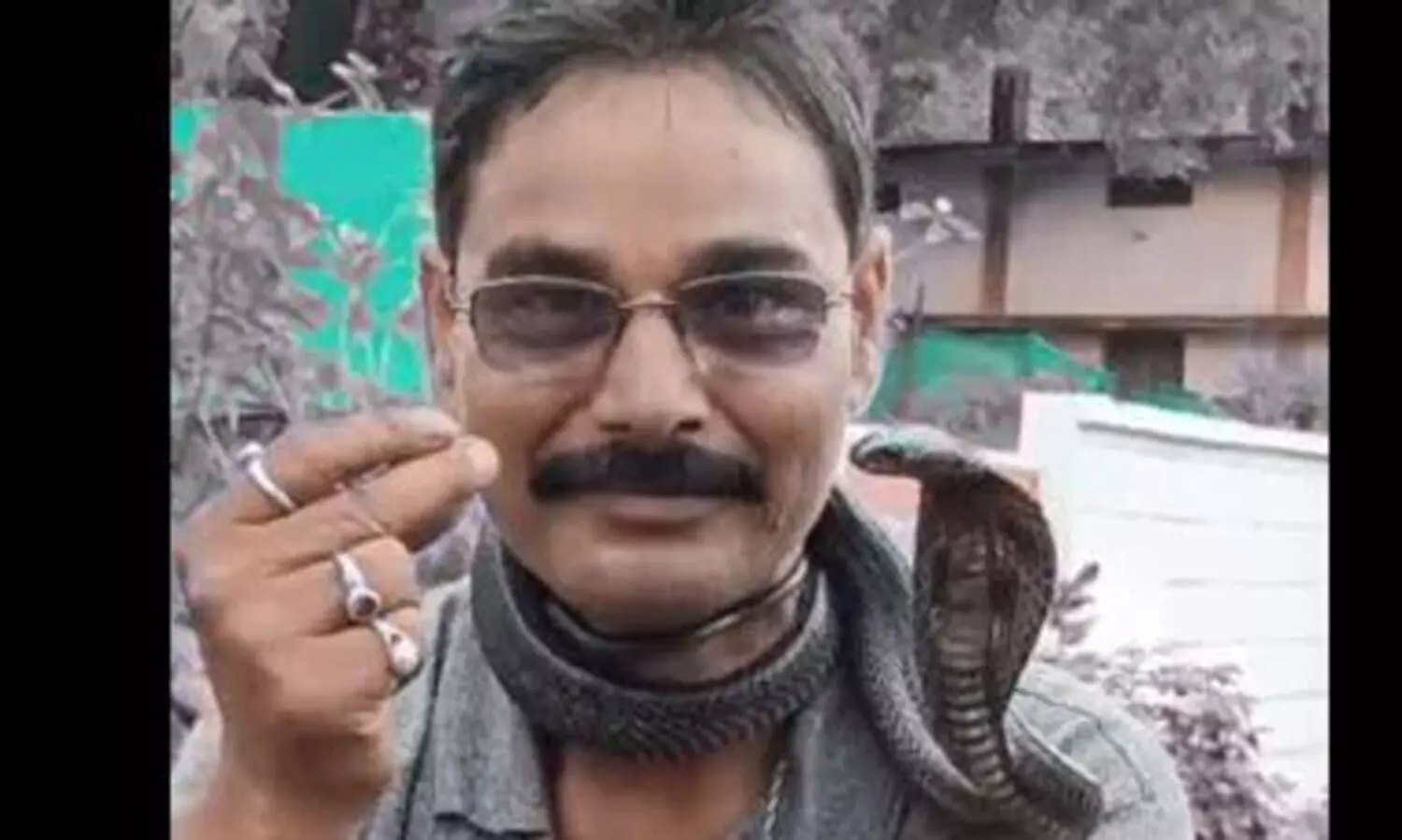 പിടികൂടിയ മൂർഖൻ പാമ്പിനെ കഴുത്തിൽ ചുറ്റിയ പാമ്പുസ്നേഹി കടിയേറ്റ് മരിച്ചു