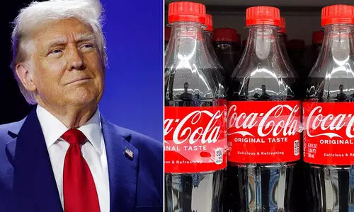 കൊക്കോ-കോള കൃത്രിമ മധുരത്തിന് പകരം കരിമ്പിൽ നിന്നുള്ള പഞ്ചസാര ഉപയോഗിക്കുമെന്ന് ട്രംപ്