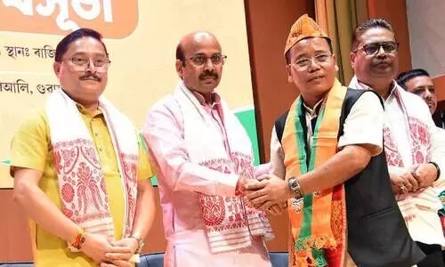 ഉൾഫ മുൻ കമാൻഡറും എ.എ.പി മുൻ അധ്യക്ഷനും അസം ബി.ജെ.പിയിൽ