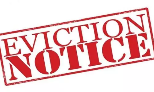 വാ​ട​ക​ക്കാ​ർ​ക്ക് ഒ​ഴി​പ്പി​ക്ക​ല്‍ നോ​ട്ടീ​സ്