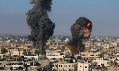 ഗ​സ്സ​യി​ൽ അ​ഭ​യാ​ർ​ഥി​ക​ളു​ടെ ത​മ്പി​ൽ ഡ്രോ​ൺ ആ​ക്ര​മ​ണം; 24 മ​ണി​ക്കൂ​റി​നി​ടെ 30 ഫ​ല​സ്തീ​നി​ക​ൾ​കൂ​ടി കൊ​ല്ല​പ്പെ​ട്ടു