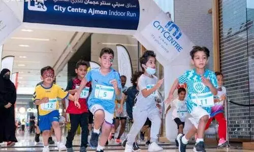 അ​ജ്മാ​ന്‍ സി​റ്റി സെ​ന്‍റ​ര്‍ ഇ​ന്‍ഡോ​ര്‍ റ​ണ്‍ 27ന്