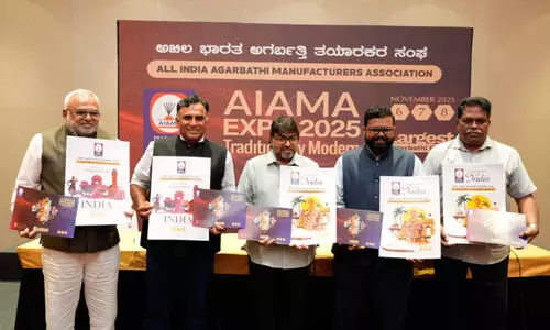 അ​ഗ​ർ​ബ​ത്തി നി​ർ​മാ​ണ മേ​ഖ​ല​യി​ലെ ദേ​ശീ​യ പ്ര​ദ​ർ​ശ​നം ബം​ഗ​ളൂ​രു​വി​ൽ