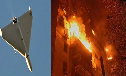 യുക്രെയ്നിലേക്ക് 300ലേറെ ഡ്രോണുകളും 30ലേറെ ക്രൂസ് മിസൈലുകളും തൊടുത്ത് റഷ്യ