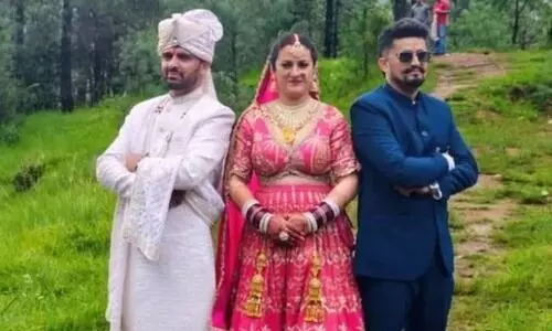 രണ്ട് സഹോദരന്മാർക്കും കൂടി ഒരു വധു, ഷിംലയിലെ ബഹുഭർതൃ വിവാഹത്തിൽ പങ്കെടുത്തത് നിരവധി പേർ