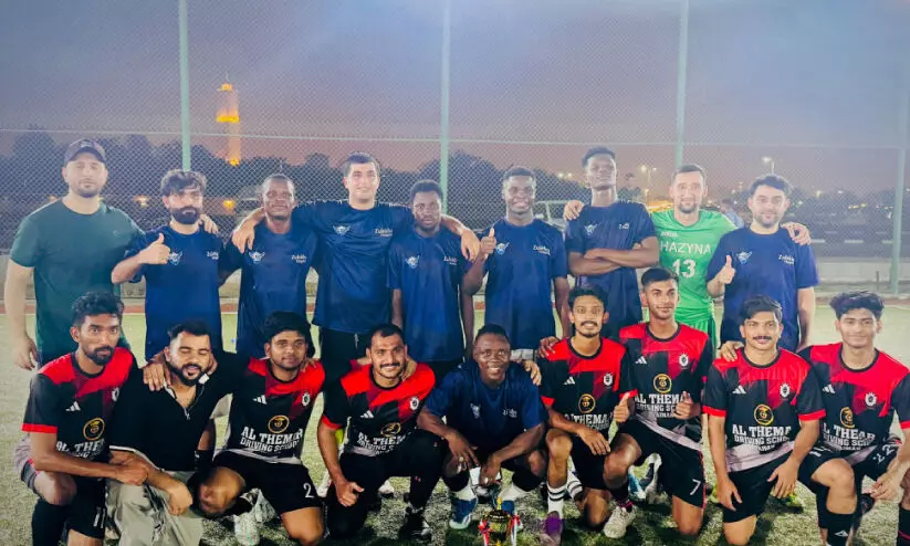 ഫു​ട്​​ബാ​ൾ ടൂ​ർ​ണ​മെ​ന്‍റ്​: യു.​എ​ഫ്.​സി സോ​ക്ക​ർ റ​ണ്ണേ​ഴ്സ്