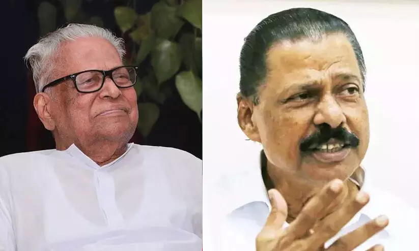 സമരവും വീര്യവും പോരാട്ടവും സമം ചേർന്ന രണ്ടക്ഷരം; വി.എസ് ഇല്ലാത്ത കേരളത്തെക്കുറിച്ച് ചിന്തിക്കാനാകില്ല -എം. വി. ഗോവിന്ദൻ സമരവും വീര്യവും പോരാട്ടവും സമം ചേർന്ന രണ്ടക്ഷരം; വി.എസ് ഇല്ലാത്ത കേരളത്തെക്കുറിച്ച് ചിന്തിക്കാനാകില്ല -എം. വി. ഗോവിന്ദൻ