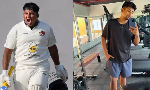 എന്തൊരു മേക്കോവർ! സർഫറാസ് ഖാനെ കണ്ട് ഞെട്ടി ക്രിക്കറ്റ് ലോകം; രണ്ടുമാസം കൊണ്ട് കുറച്ചത് 17 കിലോ...