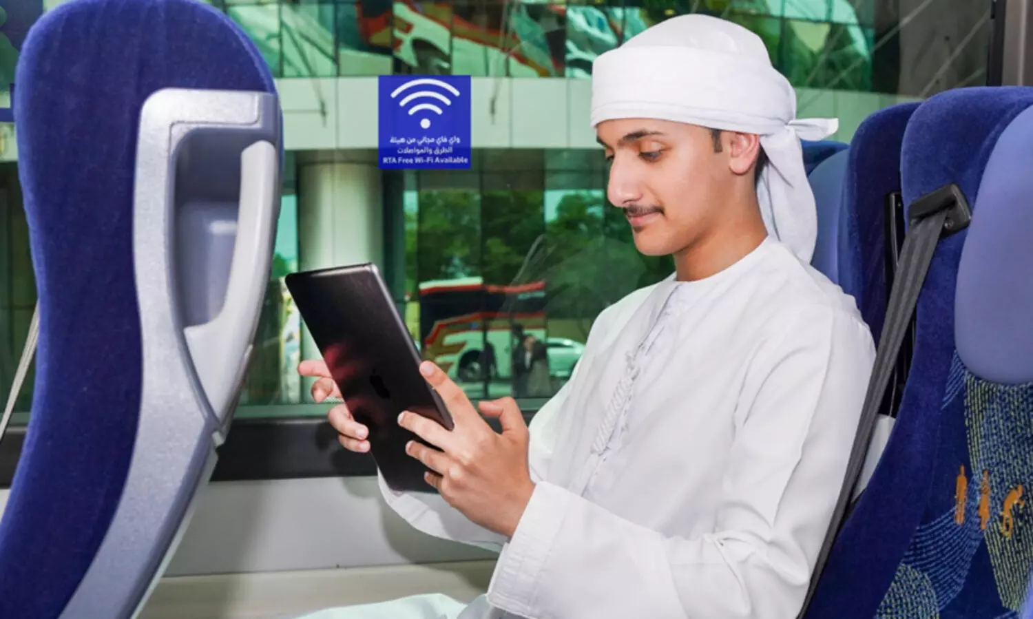 ദുബൈ ഇന്‍റർസിറ്റി ബസുകളിൽ സൗജന്യ വൈഫൈ; ഇ ആൻഡുമായി കൈകോർത്താണ്​ ആർ.ടി.എ പദ്ധതി നടപ്പാക്കിയത്​​