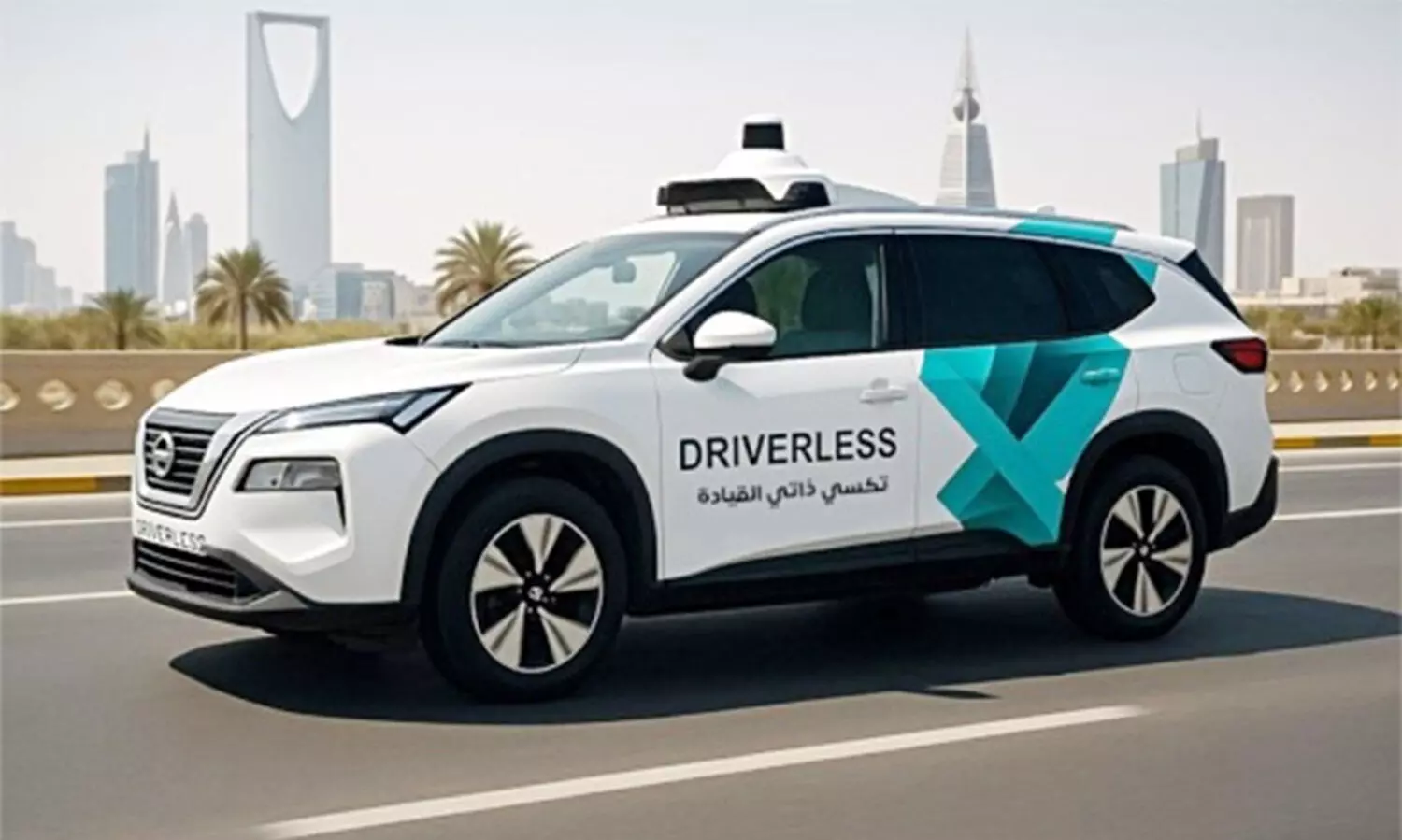 Riyadh Airport Self driving taxi