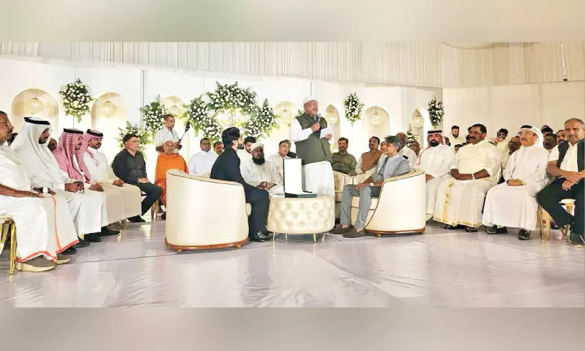 സു​ബൈ​ർ ക​ണ്ണൂ​രി​ന്‍റെ മ​ക​ൻ ഷ​ഹ​ബാ​സ് വി​വാ​ഹി​ത​നാ​യി