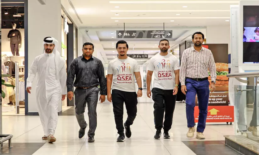 ലു​ലു അ​ബു സി​ദ്റ മാ​ളി​ൽ ‘10,000 സ്റ്റെ​പ് ച​ല​ഞ്ച്’ ആ​രം​ഭി​ച്ചു