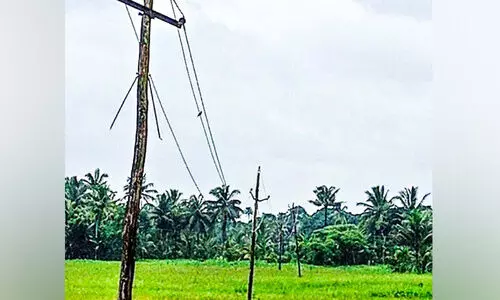 അപകടകരമായ വൈദ്യുതി കാലുകള്‍ മാറ്റാതെ അധികൃതര്‍