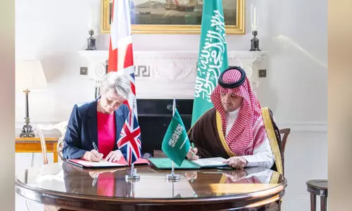 സൗ​ദി​യും ബ്രി​ട്ട​നും സു​ര​ക്ഷ ക​രാ​റു​ക​ളി​ൽ ഒ​പ്പു​വെ​ച്ചു