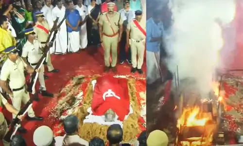 VS Achuthanandan funeral VS Achuthanandan funeral