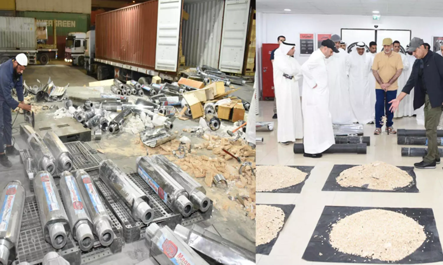 ജലശുദ്ധീകരണ പൈപ്പുകളിൽ ഒളിപ്പിച്ച് ലഹരിക്കടത്ത്; കുവൈത്തിൽ നാല് ദശലക്ഷം കാപ്റ്റഗൺ ഗുളികകൾ പിടികൂടി