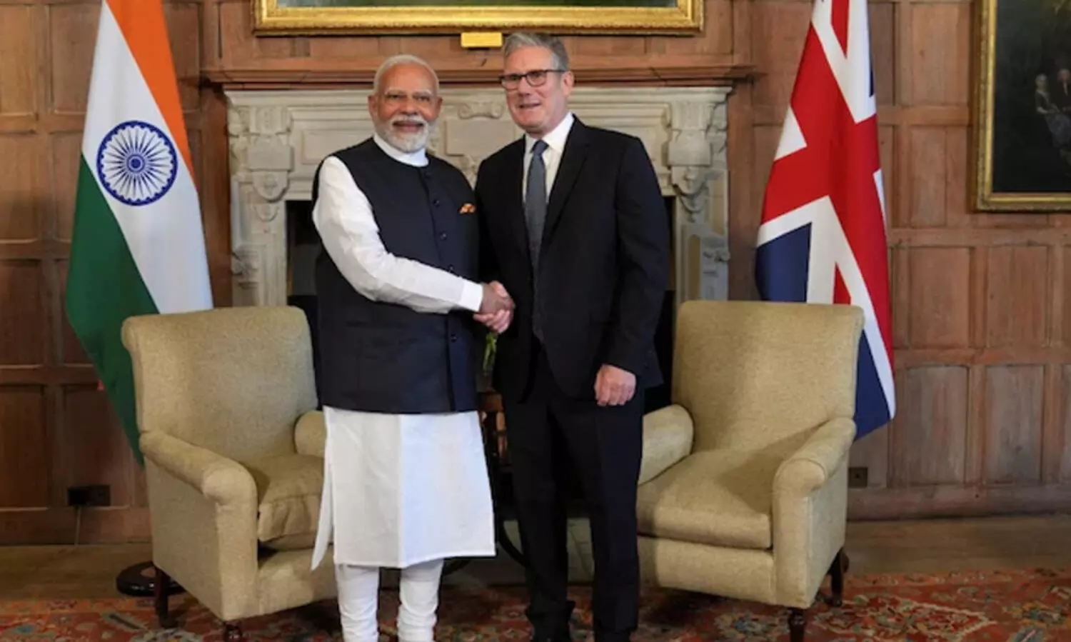 ഇന്ത്യ-യു.കെ വ്യാപാര കരാറിന് അംഗീകാരം; വിവിധ മേഖലകളെ തീരുവയിൽ നിന്ന് ഒഴിവാക്കും, ഇന്ത്യയുടെ കയറ്റുമതി മേഖലക്ക് വൻ നേട്ടം