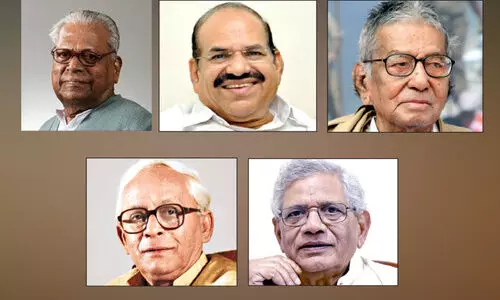 മൂന്നാണ്ടിനിടെ മൺമറഞ്ഞത്​ അഞ്ച്​ നേതാക്കൾ;  സി.പി.എം രൂപവത്കരിച്ചവരിലെ അവസാന കണ്ണി ഇനി ചരിത്രം