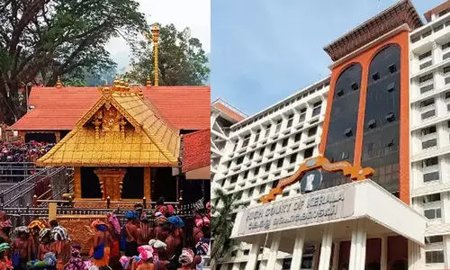 ശബരിമലയിൽ പഞ്ചലോഹ വിഗ്രഹം: ദേവസ്വം ബോർഡിന്റെ അനുമതിക്ക് സ്റ്റേ; വിഗ്രഹത്തിന്‍റെ പേരിൽ പണപ്പിരിവ് തുടങ്ങിയതിൽ പൊലീസ് അന്വേഷണം വേണമെന്ന് ഹൈകോടതി