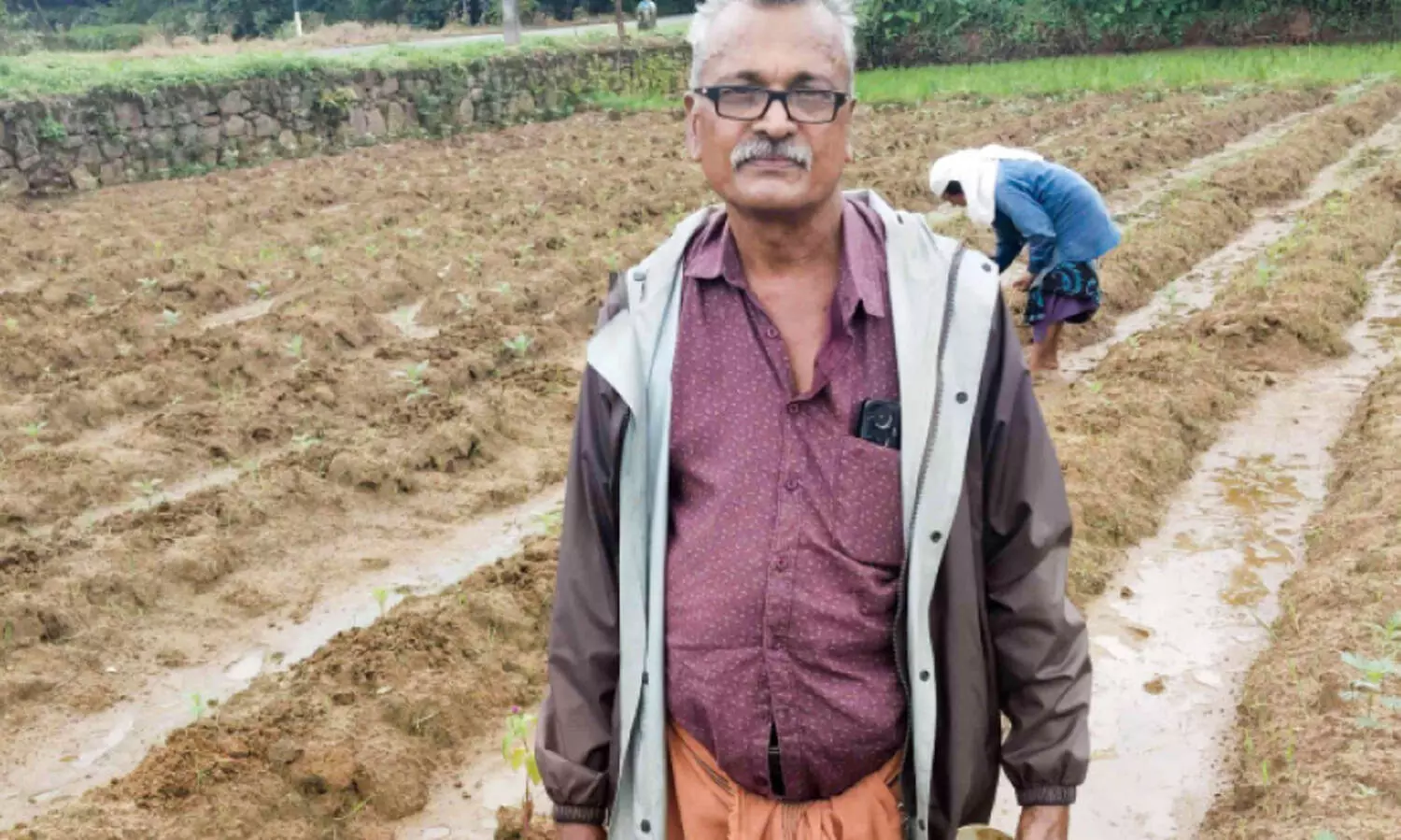 ചെണ്ടുമല്ലി കൃഷിയിൽ വിജയഗാഥ രചിക്കാൻ ജ​യ​പ്ര​കാ​ശ്