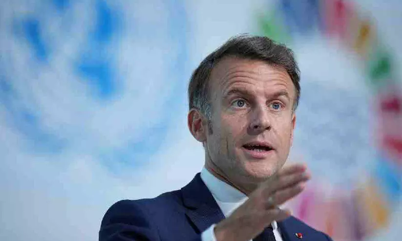 യു.എന്നിൽ ഫലസ്തീൻ രാഷ്ട്രത്തെ അംഗീകരിക്കും;   നിർണായക പ്രഖ്യാപനവുമായി ഫ്രാൻസ്