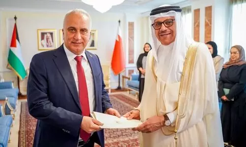ബഹ്റൈനിലെ ഫലസ്തീൻ അംബാസിഡറായി ആരിഫ് യൂസഫ് സാലിഹ് നിയമിതനായി