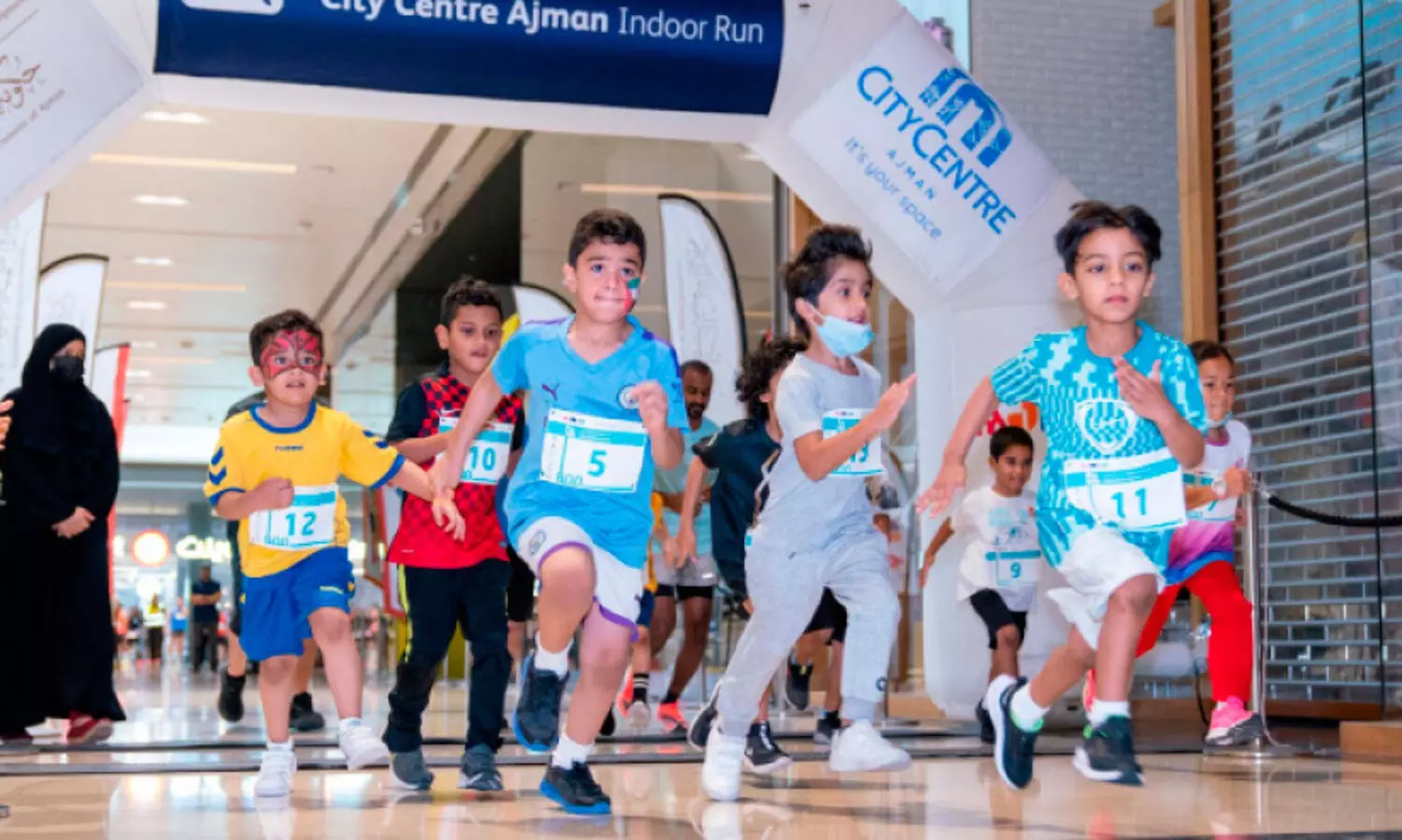 അ​ജ്മാ​ന്‍ സി​റ്റി സെ​ന്‍റ​ര്‍ ഇ​ന്‍ഡോ​ര്‍ റ​ണ്‍ ഇ​ന്ന്