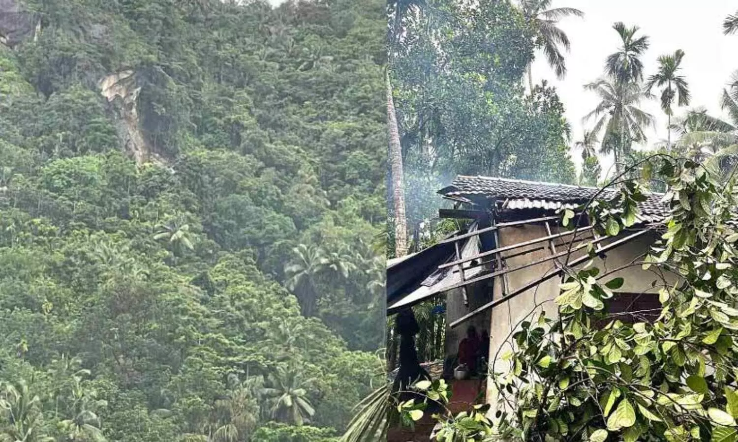 വിലങ്ങാടും നാ​ദാ​പു​ര​ത്തും മി​ന്ന​ൽ ചു​ഴ​ലി​യി​ൽ വ്യാ​പ​ക നാ​ശം; വീ​ടു​ക​ൾ ത​ക​ർ​ന്നു, വ്യാ​പ​ക കൃ​ഷി നാ​ശം