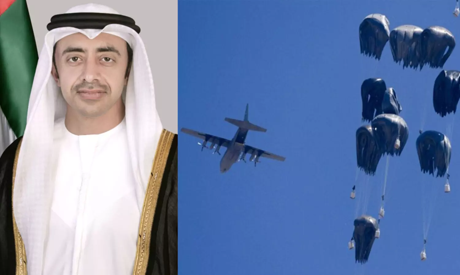 ഗസ്സയിൽ ആകാശമാർഗം സഹായമെത്തിക്കാൻ യു.എ.ഇ