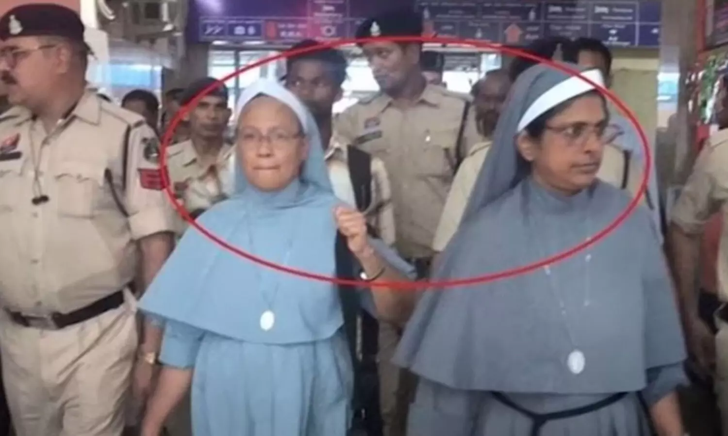 മതംമാറ്റം ആരോപിച്ച് മലയാളി കന്യാസ്ത്രീകളുടെ അറസ്റ്റ്: മതസ്വാതന്ത്ര്യം അപകടത്തിലെന്ന് കെ.സി.ബി.സി ജാഗ്രതാ കമ്മീഷൻ