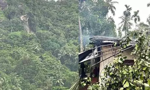 വിലങ്ങാടും നാ​ദാ​പു​ര​ത്തും മി​ന്ന​ൽ ചു​ഴ​ലി​യി​ൽ വ്യാ​പ​ക നാ​ശം; വീ​ടു​ക​ൾ ത​ക​ർ​ന്നു, വ്യാ​പ​ക കൃ​ഷി നാ​ശം