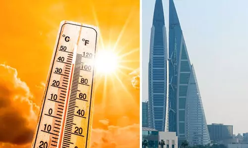 ബഹ്റൈനിൽ കനത്ത ചൂട്; യു.എ.ഇയിൽ ശക്തമായ വേനൽ മഴ, സൗദിയിൽ മഴക്ക് സാധ്യത