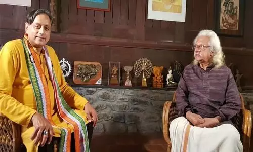 ഉയരം കൂടിയതാണ് തരൂരിന്‍റെ പ്രശ്നം, ഒരാൾ കുറച്ച് ഉയർന്നാൽ മലയാളി വെട്ടിക്കളയും; അടൂർ ഗോപാലകൃഷ്ണൻ