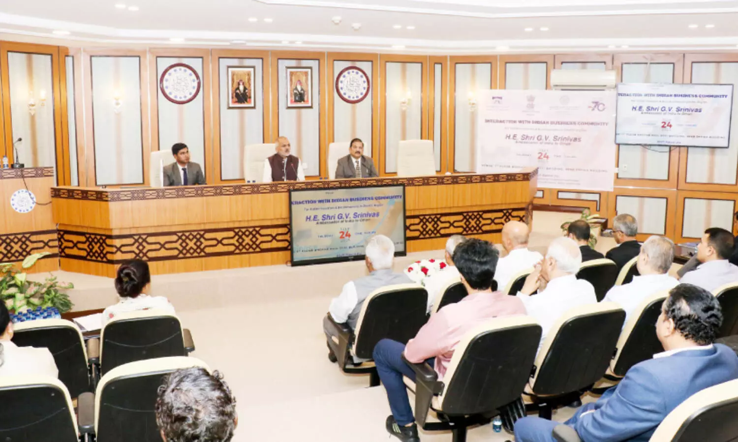 സലാലയിൽ ഇന്ത്യൻ ബിസിനസ് മീറ്റ് സംഘടിപ്പിച്ചു